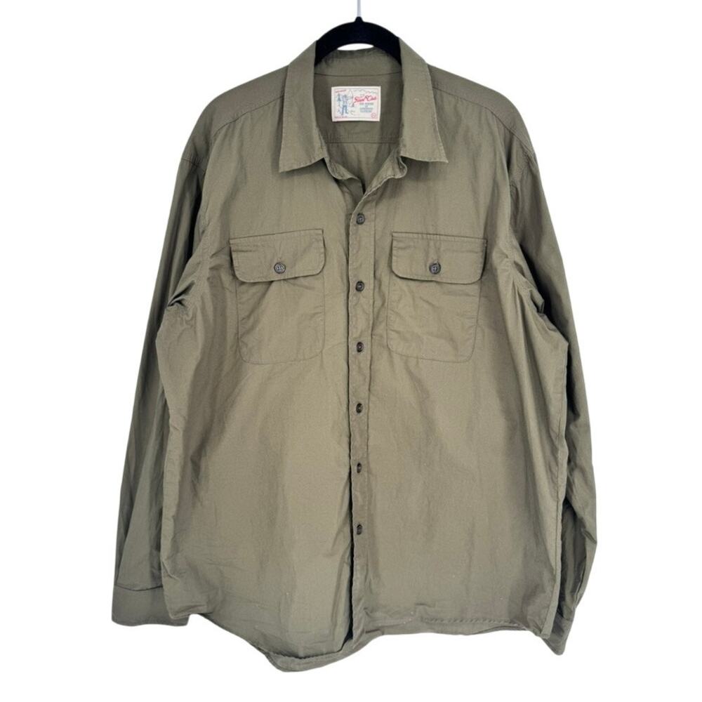 Tribe Kelley TK Hunt Club Buttondown Shirt Green XL USA
